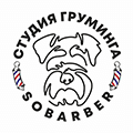 Логотип Sobarber - студия груминга