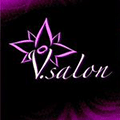Логотип V.salon - салон красоты